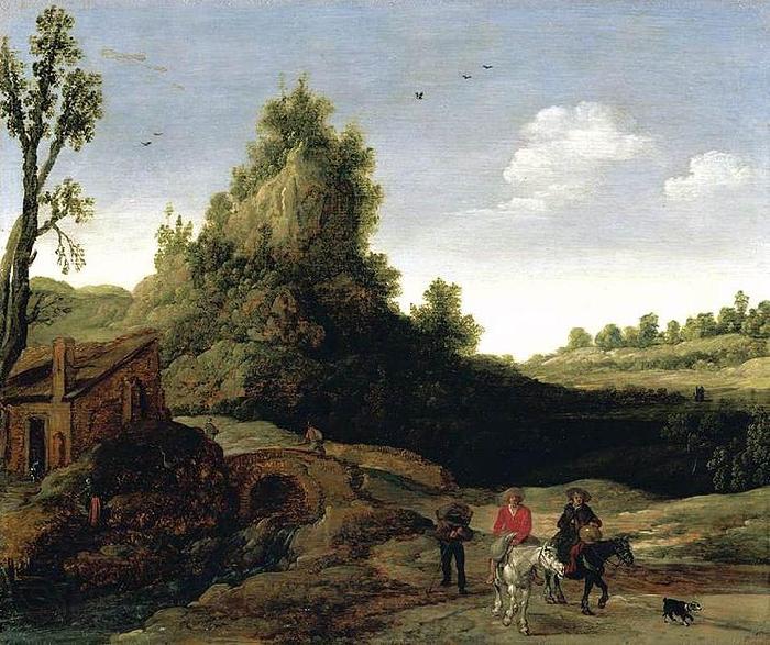 Esaias Van de Velde Landscape Spain oil painting art